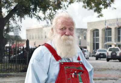 Man who looks like Santa
